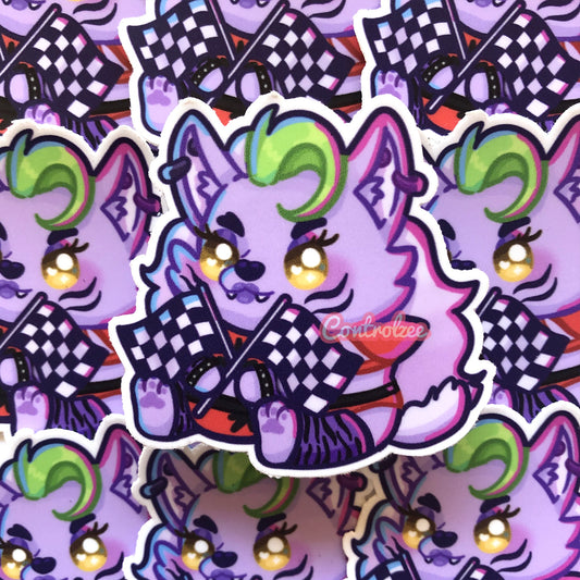 Roxanne Wolf (Glamrock) Sticker