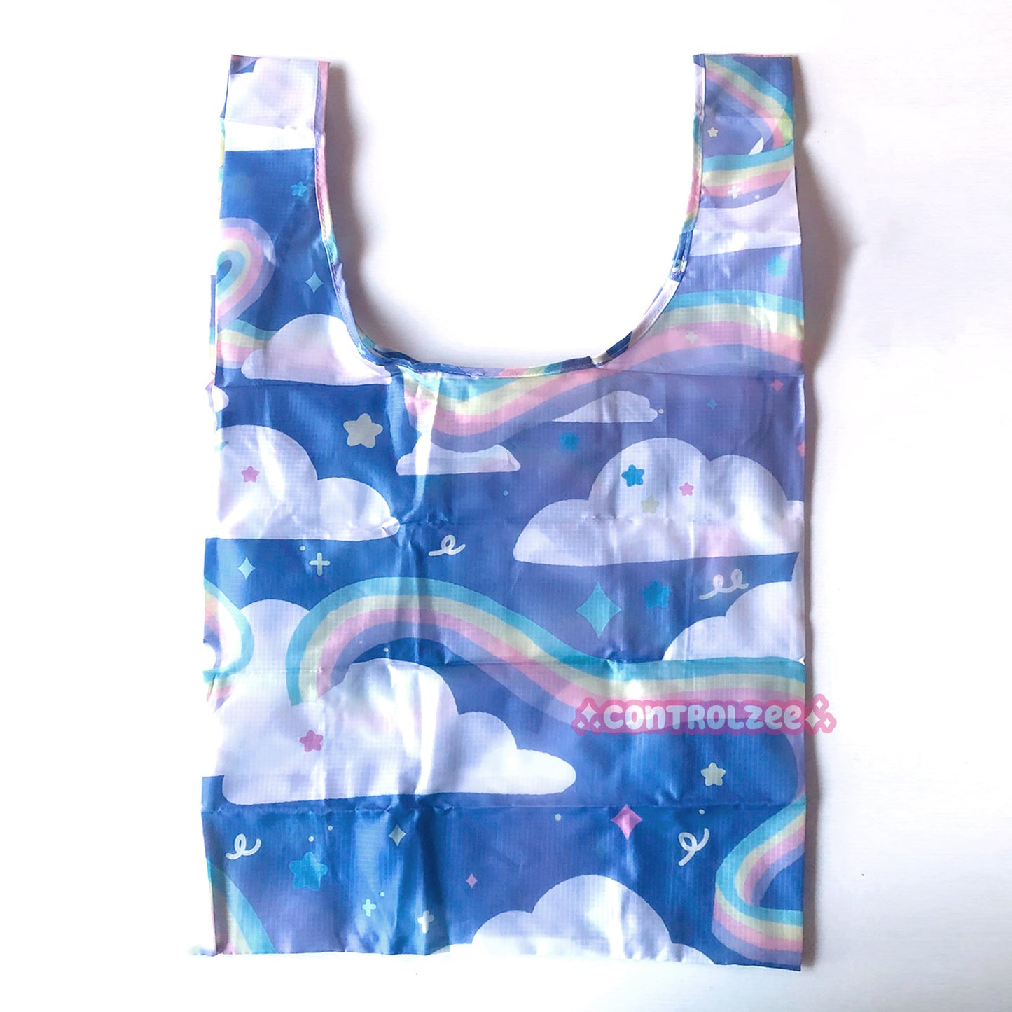 Rainbow Sky Reusable Shopping Bag