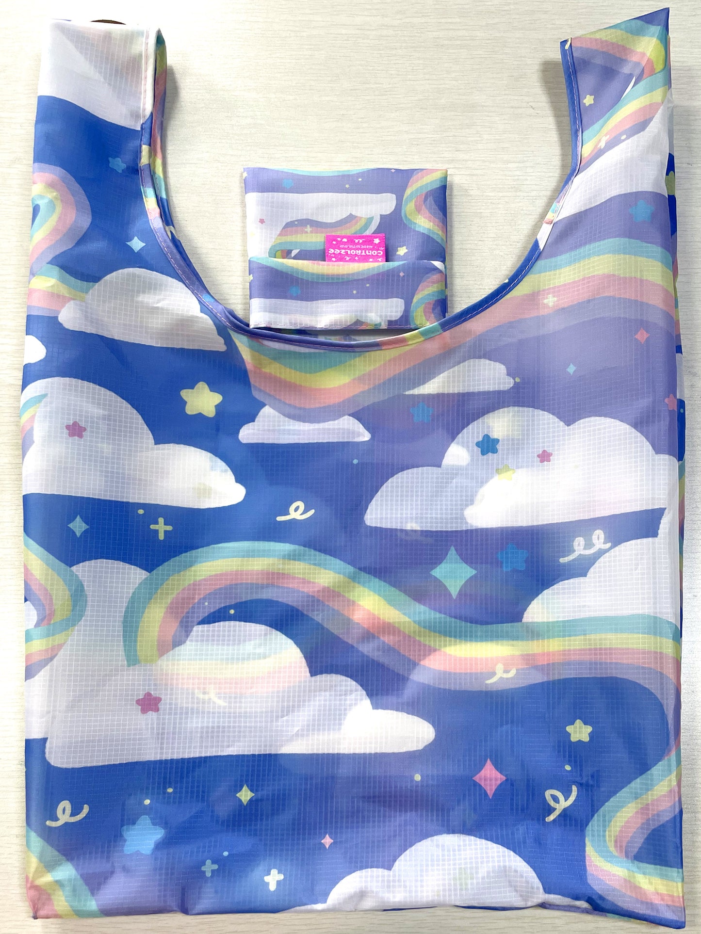 Rainbow Sky Reusable Shopping Bag