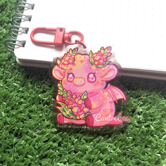 Snapdragon Acrylic Keychain