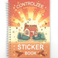 Cookery Recipe Reusable Sticker Book