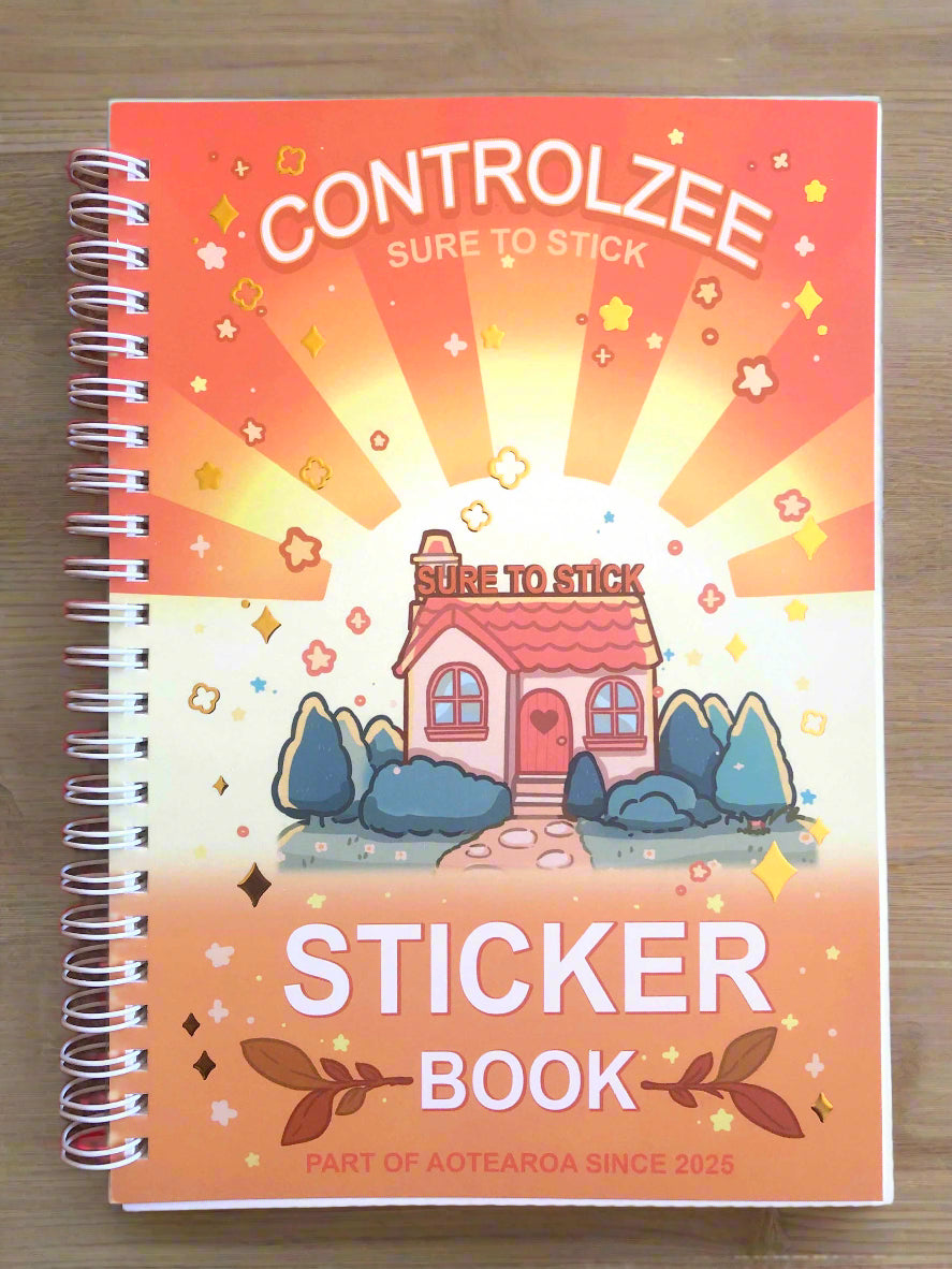Cookery Recipe Reusable Sticker Book