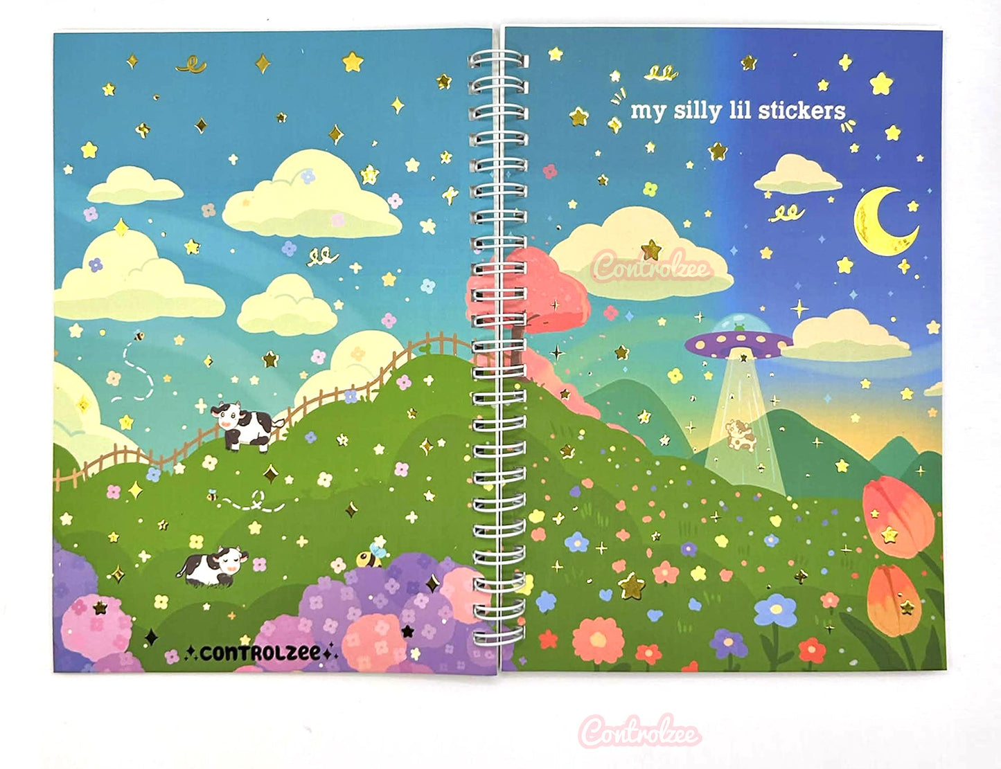 UFO Reusable Sticker Book
