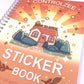Cookery Recipe Reusable Sticker Book