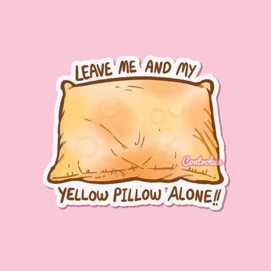 Yellow Pillow Sticker