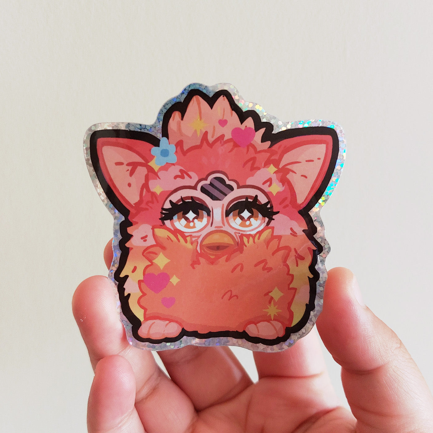 [Glitter] Dawn Furby Sticker