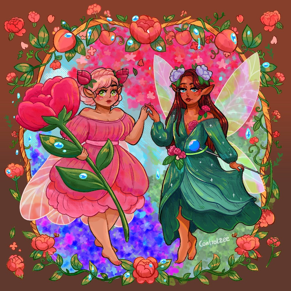 Fairy Girls Print