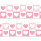 Heart Patch Pattern Washi Tape